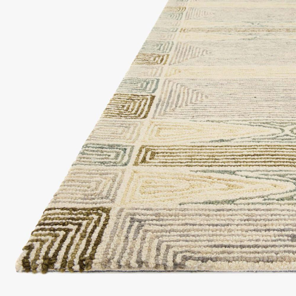 Justina Blakeney x Loloi Berkeley 2&#39; x 5&#39; Ivory and Multicolor Runner, , large