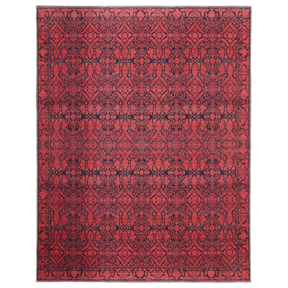 Feizy Voss 5"3" x 7"6" Pink Area Rug, , large