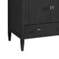 James Martin Vanities Myrrin 36" Vanity in Carbon Oak with 3 cm White Zeus Quartz Top, , large