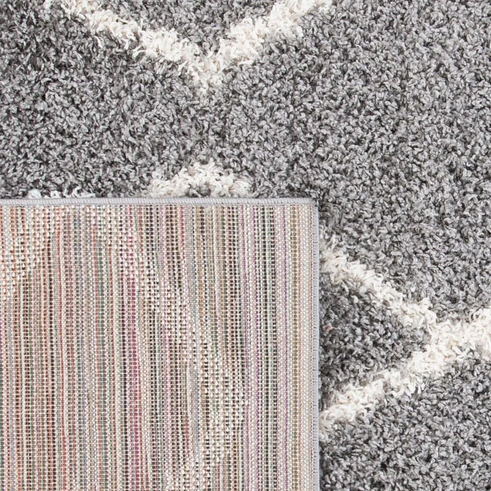 Safavieh Venus Shag VNS682J 9&#39; x 12&#39; Grey and Ivory Area Rug, , large