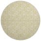 Dalyn Rug Company The Reserve TR6 Wheat 8" Round Indoor/Outdoor Area Rug, , large