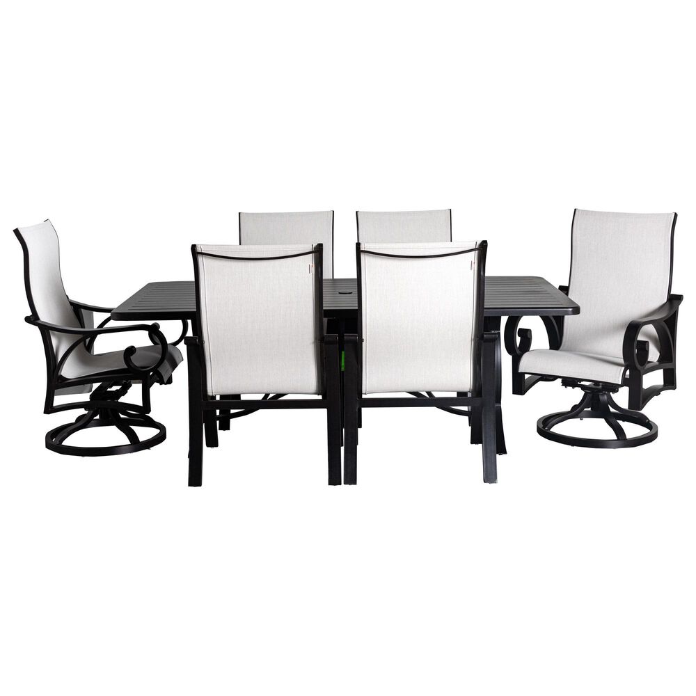 Crown Garden 7-Piece Dining Set in Augustine Oyster, , large