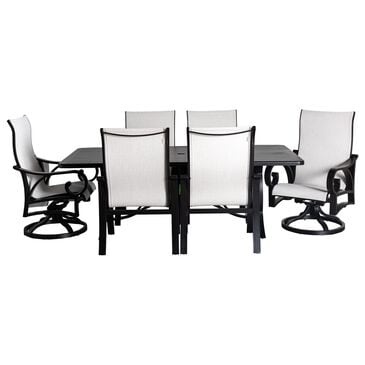 Crown Garden 7-Piece Dining Set in Augustine Oyster, , large