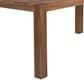 HOMLUX 7-Piece Patio Dining Set with 69" Rectangular Mocha Table and Umbrella Hole in Beige, , large