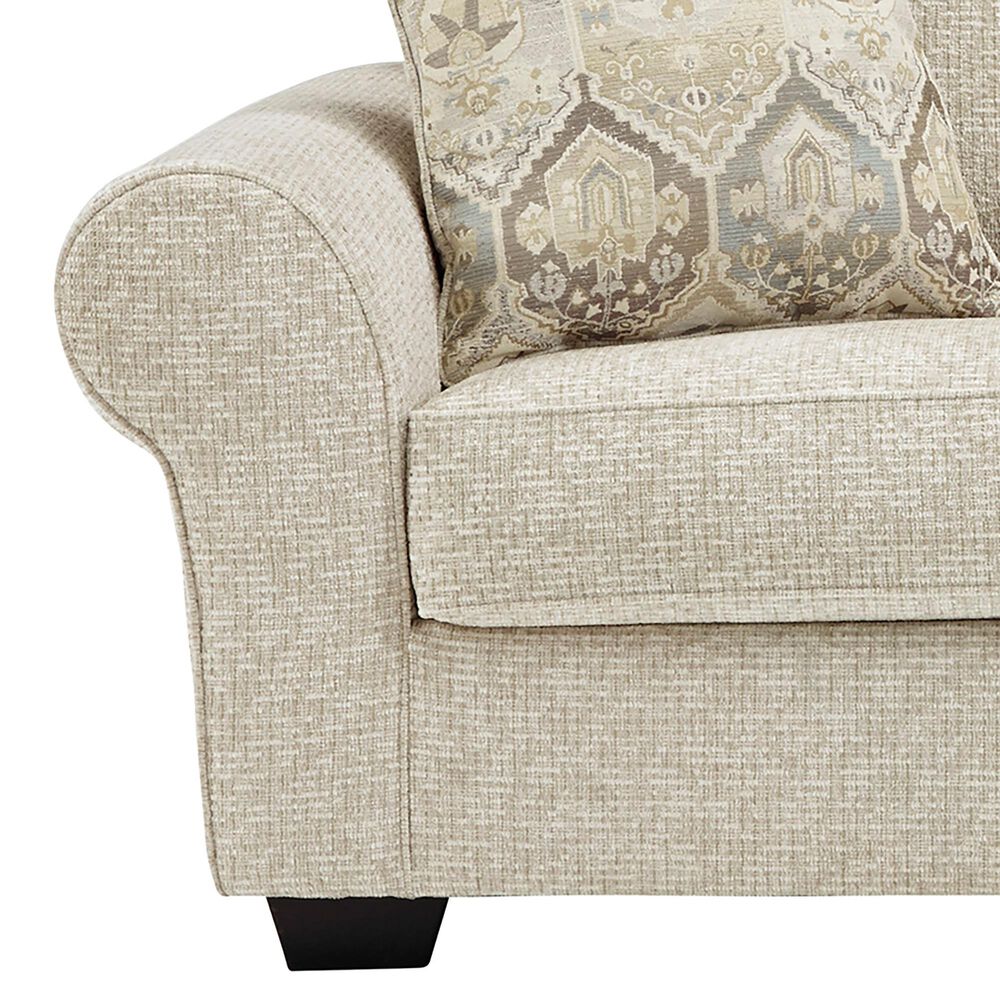 Signature Design by Ashley Haisley Stationary Loveseat in Ivory, , large