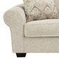Signature Design by Ashley Haisley Stationary Loveseat in Ivory, , large