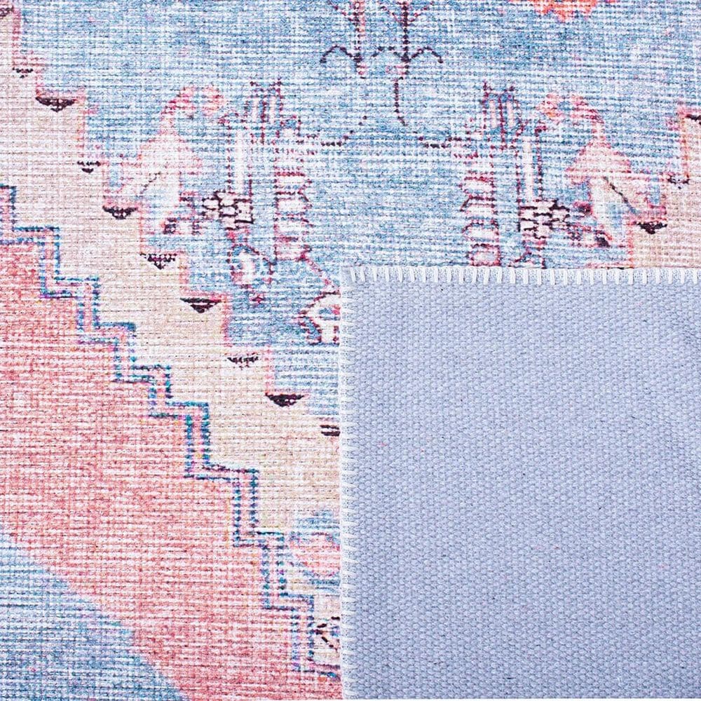Safavieh Serapi 6&#39;7&quot; x 9&#39; Light Blue and Beige Area Rug, , large