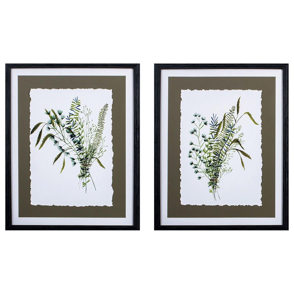 Propac Bouquet Wall Art in Green (Set of 2), , large