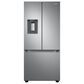 Samsung 22 Cu. Ft. Smart French Door Refrigerator in Fingerprint Resistant Stainless Steel, , large