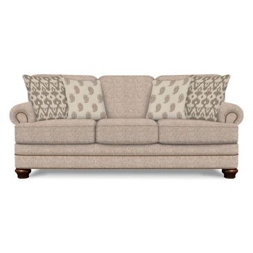 Ball Creek Designs Reed Stationary Sofa in Brady Nature and Medium Brown, , large