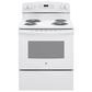 GE Appliances 30" Free-Standing Electric Range in White, , large