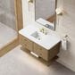 James Martin Allamari 48" Single Bathroom Vanity in Dune Mist with 3 cm White Zeus Silestone Top and Rectangular Sink, , large