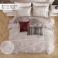 Bebejan 5-Piece Queen French Linen Comforter Set in Tan, , large