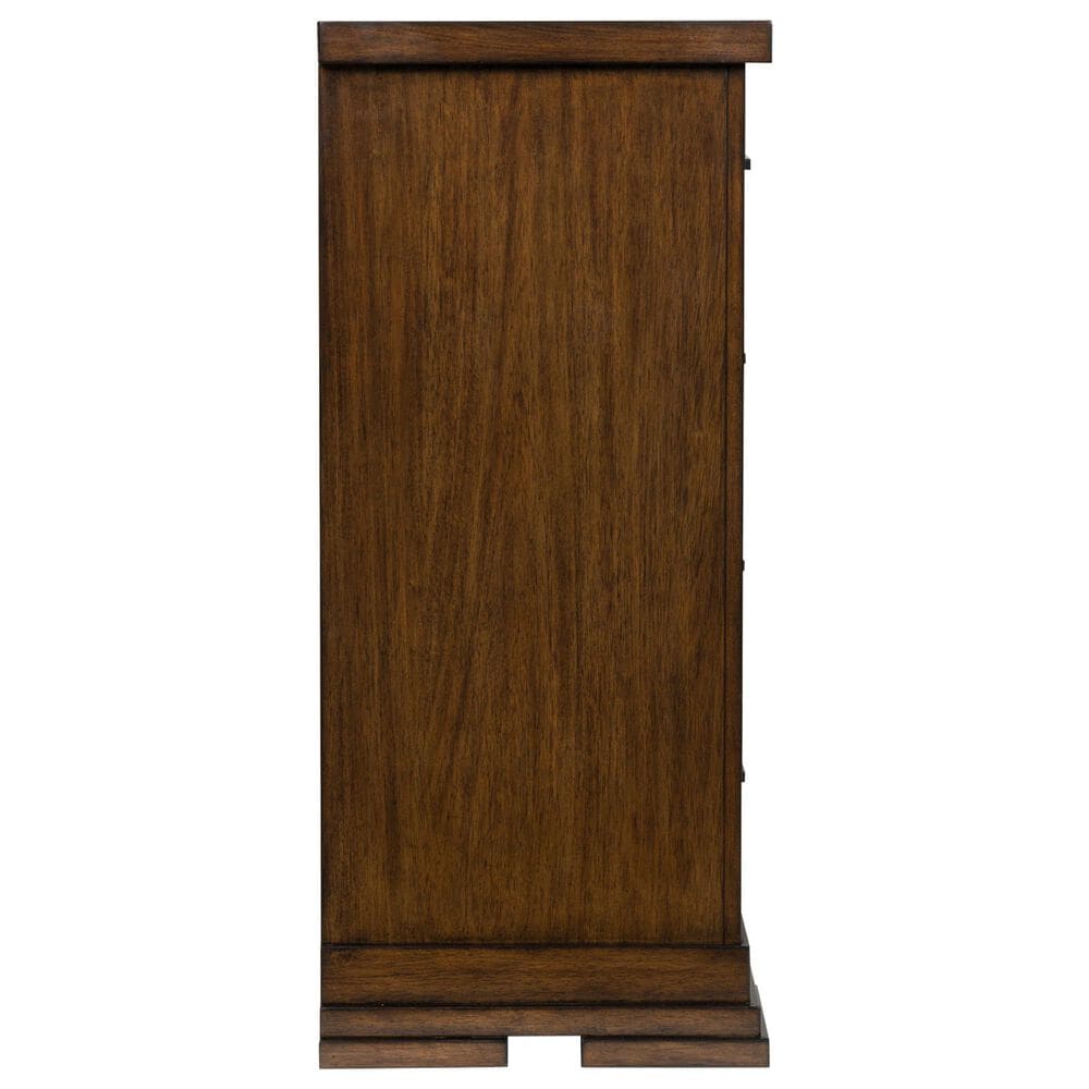 Ashley Taffenbrook 10-Drawer Dresser and Mirror in Medium Brown, , large