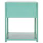 Safavieh Yudi 1 Drawer Nightstand in Turquoise, , large