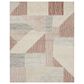 Drew and Jonathan Home Bowen Central Valley 8" x 10" Red Area Rug, , large