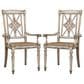Hooker Furniture Chatelet Arm Chair in Paris Vintage (Set of 2), , large
