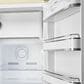 SMEG 9.92 Cu. Ft. Freestanding Compact Refrigerator with Right Handle in Cream, , large
