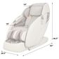 Osaki Osaki 3D Pro Techno Zero Gravity Luxury Reclining Massage Chair in Taupe, , large