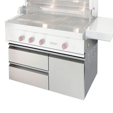 Roth Distributing Grill Cart for 42" Wolf Grill in Stainless Steel, , large