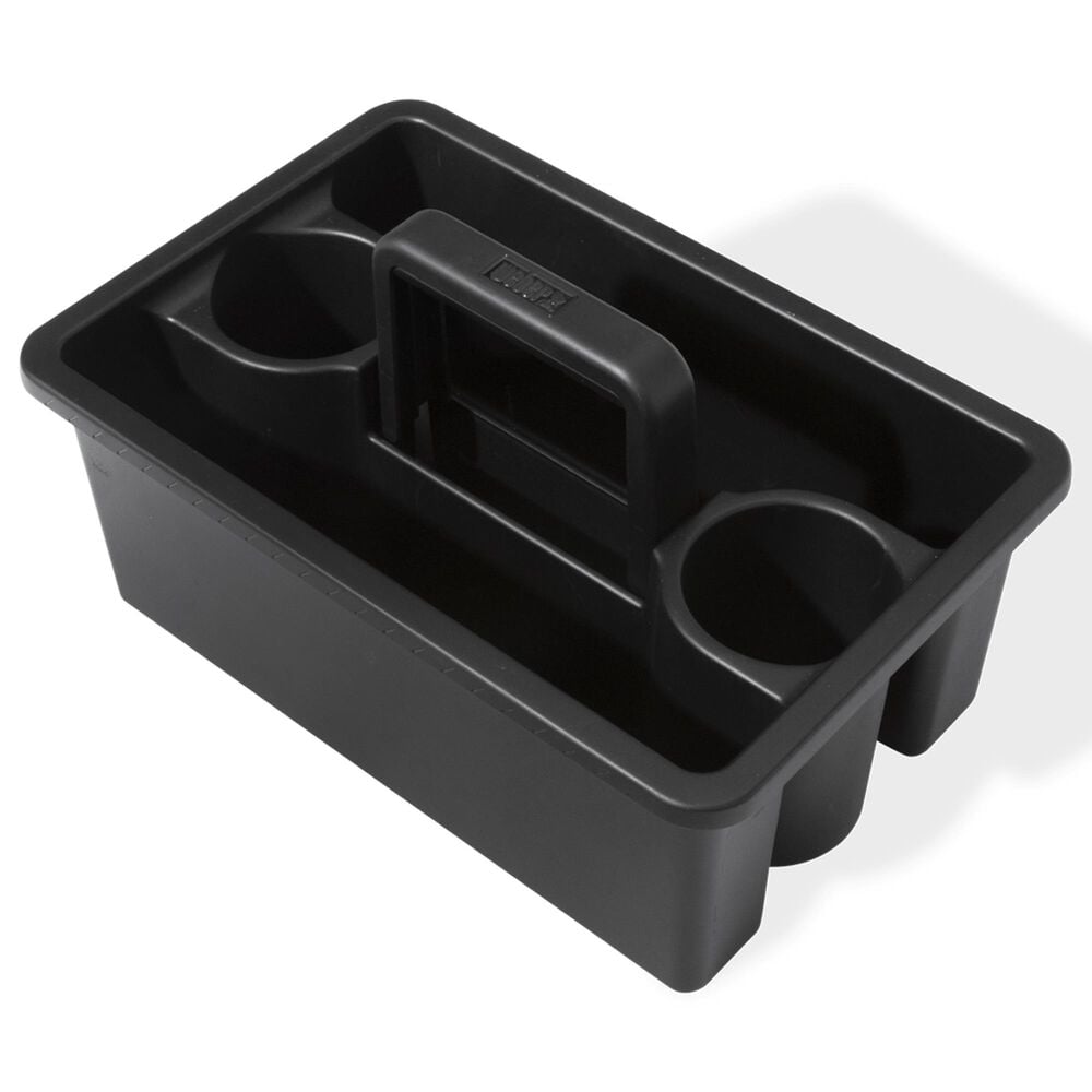Weber Weber Works Caddy with Tray Lid in Black, , large
