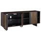 Ashley Welby Accent Cabinet in Medium Brown and Charcoal Gray, , large