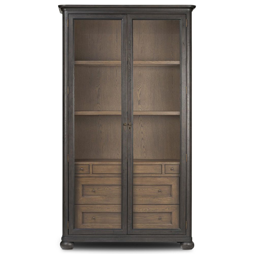 Four Hands Sussex Bookcase in Smoked Black, , large