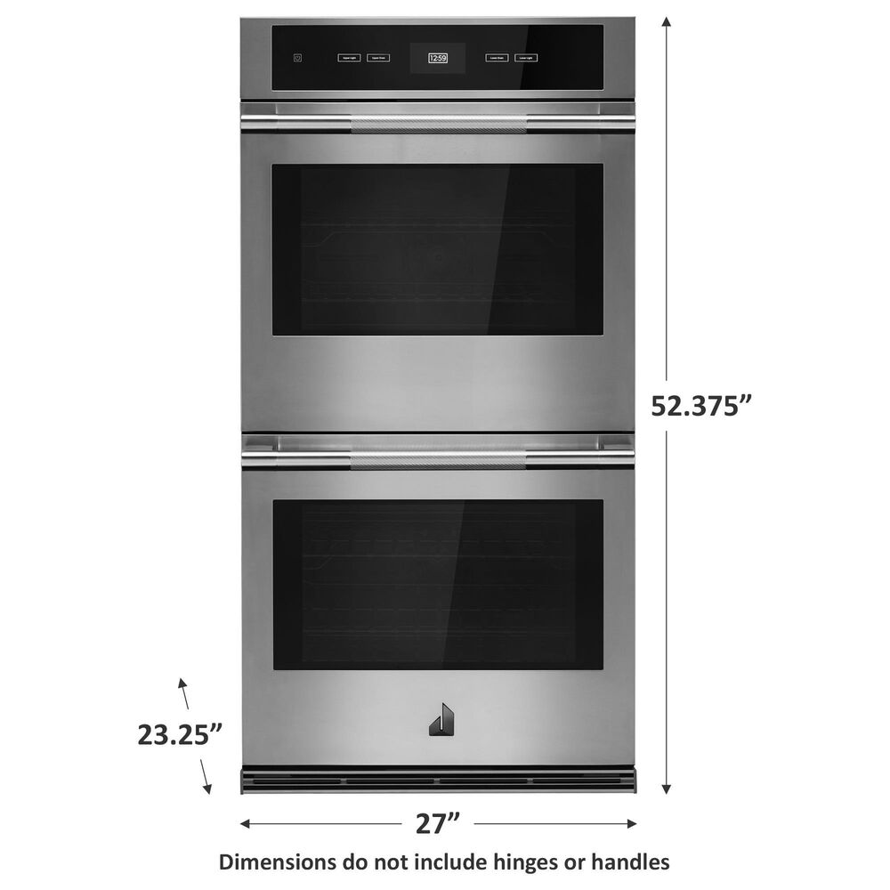 JennAir Rise JJW2827LL 27&quot; Double Electric Wall Oven in Stainless Steel, , large