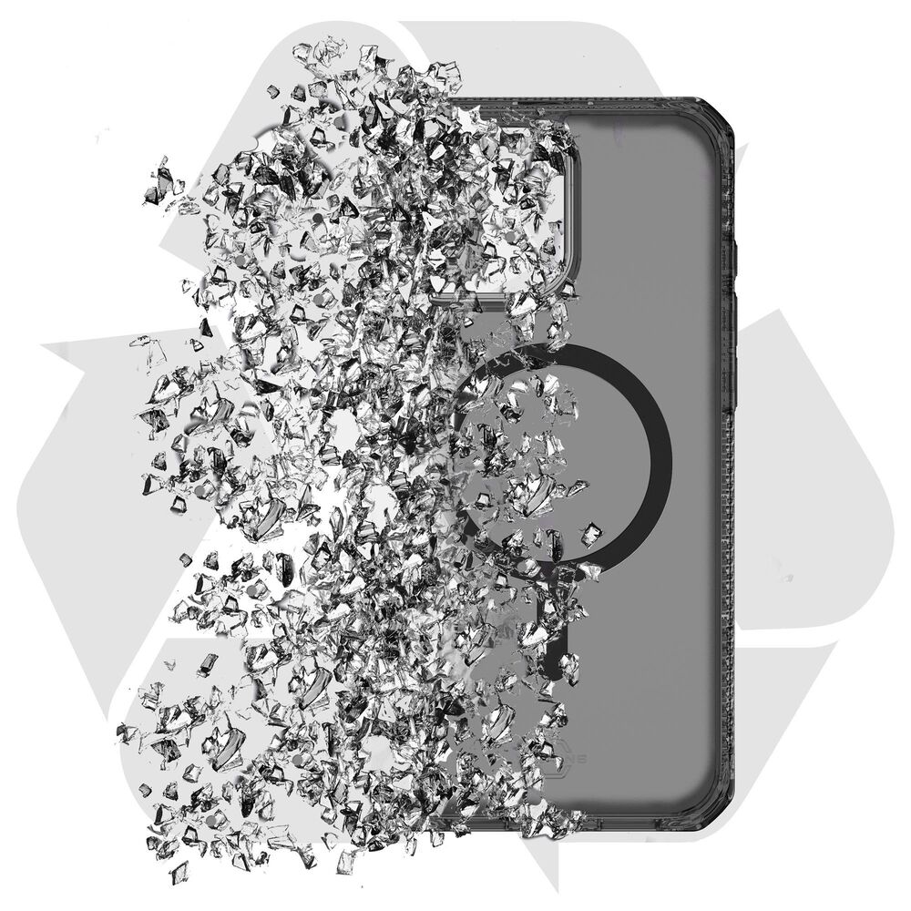 ITSkins Hybrid R Vapor MagSafe Case for Apple iPhone 16 Pro Max in Smoke, , large