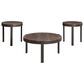 Ashley Horizon Hills Occasional Table in Brown and Black (Set of 3), , large