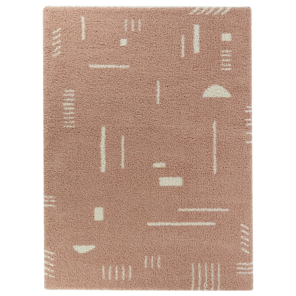 Balta Rugs Rupa 3090672 8"9" x 12" Pink Area Rug, , large