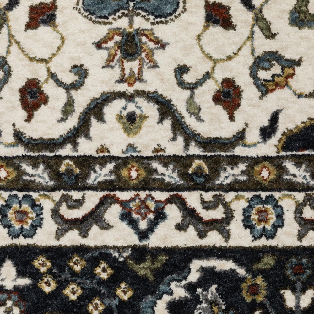 Oriental Weavers Vivian VI04D 2&#39;3&quot; x 7&#39;6&quot; Ivory Runner, , large