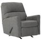 Signature Design by Ashley Dalhart Rocker Recliner in Charcoal, , large