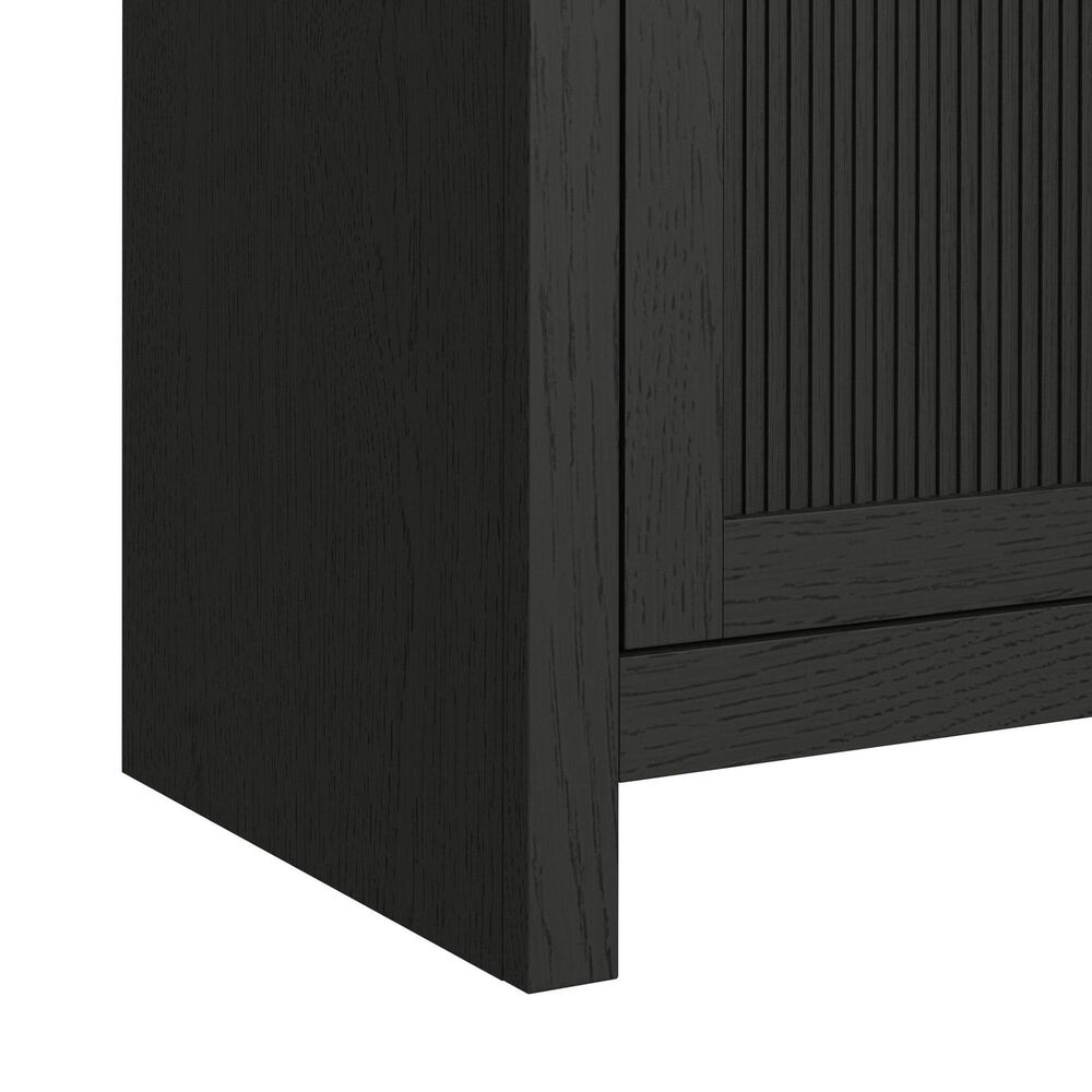Mayberry Hill Ridgemont 82" Entertainment Center with TV Stand in Black, , large