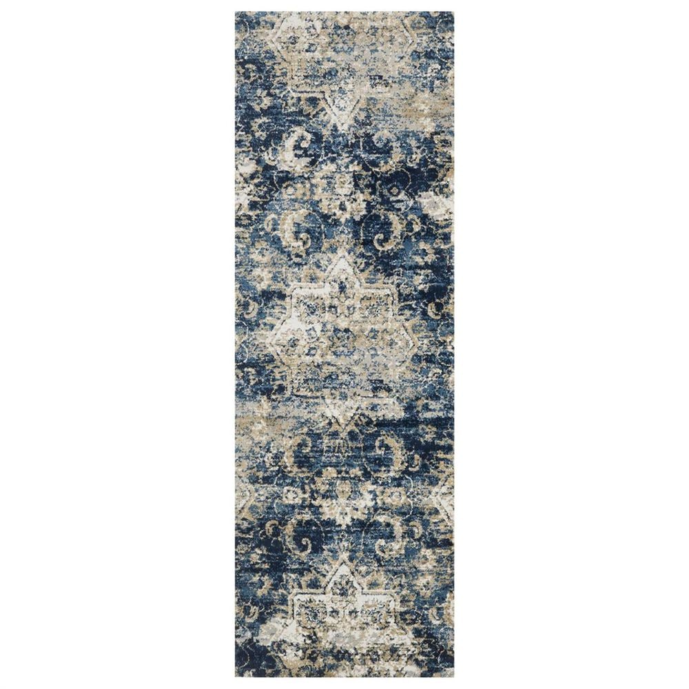 Loloi Torrance TC-04 2"7" x 8" Navy/Ivory Runner, , large