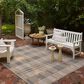 Loloi II Birch 7"10" x 10" Bone and Gold Indoor/Outdoor Area Rug, , large