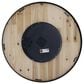 Yosemite Home Decor Carved Gear Wall Clock in Gold and Black, , large