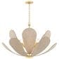 Mitzi Lighting Nadine 6-Light Chandelier in Aged Brass, , large