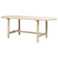 Jennifer Taylor Home Milo Dining Table in Light Natural Cerused - Table Only, , large