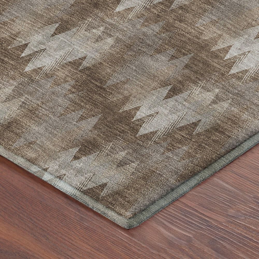 Dalyn Rug Company Soft Essentials Chevron Mocha 8' x 10' Area Rug, , large
