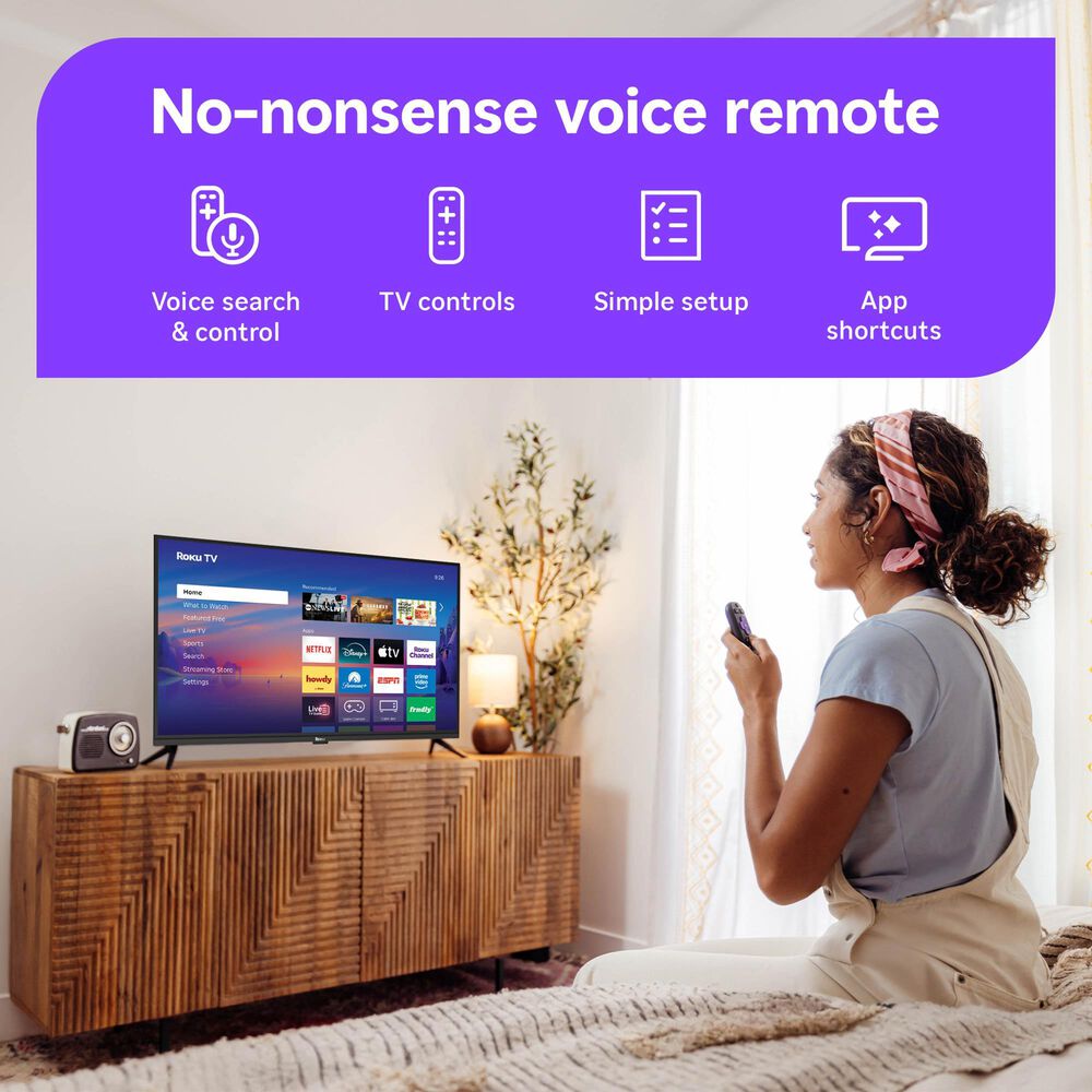 Roku 32" Class Select Series HD in Black - Smart TV, , large