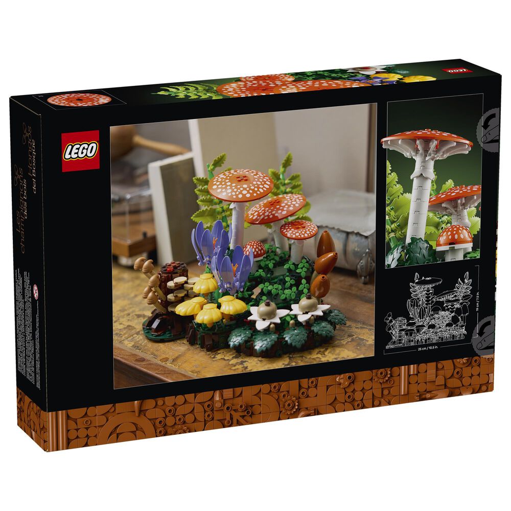 LEGO Botanicals Woodland Mushrooms Building Set, , large