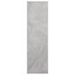 Nourison Central Park West CEP01 Grey 2" x 6" Runner, , large
