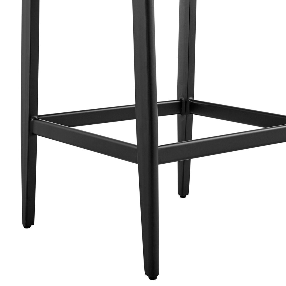 Armen Living Grand Patio Counter Height Bar Stool in Dark Gray, , large