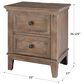 Eastern Shore Leland 2 Drawer Nightstand in Sandwashed, , large