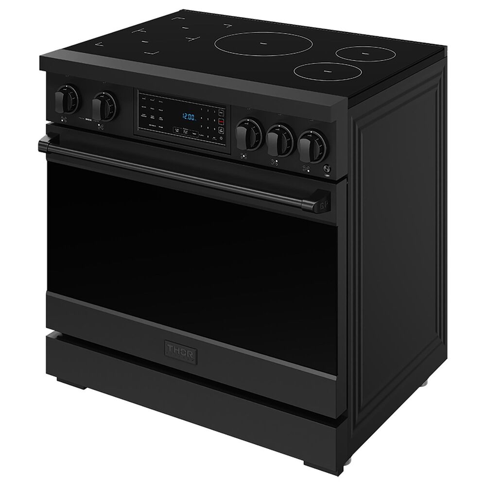 Thor Kitchen Gordon Ramsay Series 36" Professional Induction Range in Black, , large