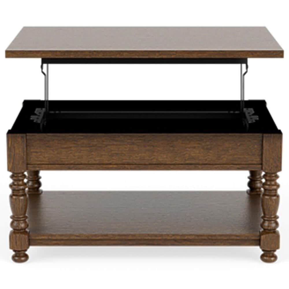 Riverside Furniture Eastlake Lift Top Cocktail Table in Whiskey Oak, , large