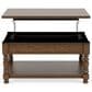 Riverside Furniture Eastlake Lift Top Cocktail Table in Whiskey Oak, , large