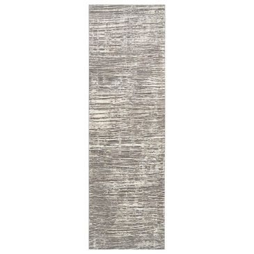 Nourison Sustainable Trends 2"2" x 7"6" Ivory and Grey Runner, , large