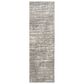 Nourison Sustainable Trends 2"2" x 7"6" Ivory and Grey Runner, , large